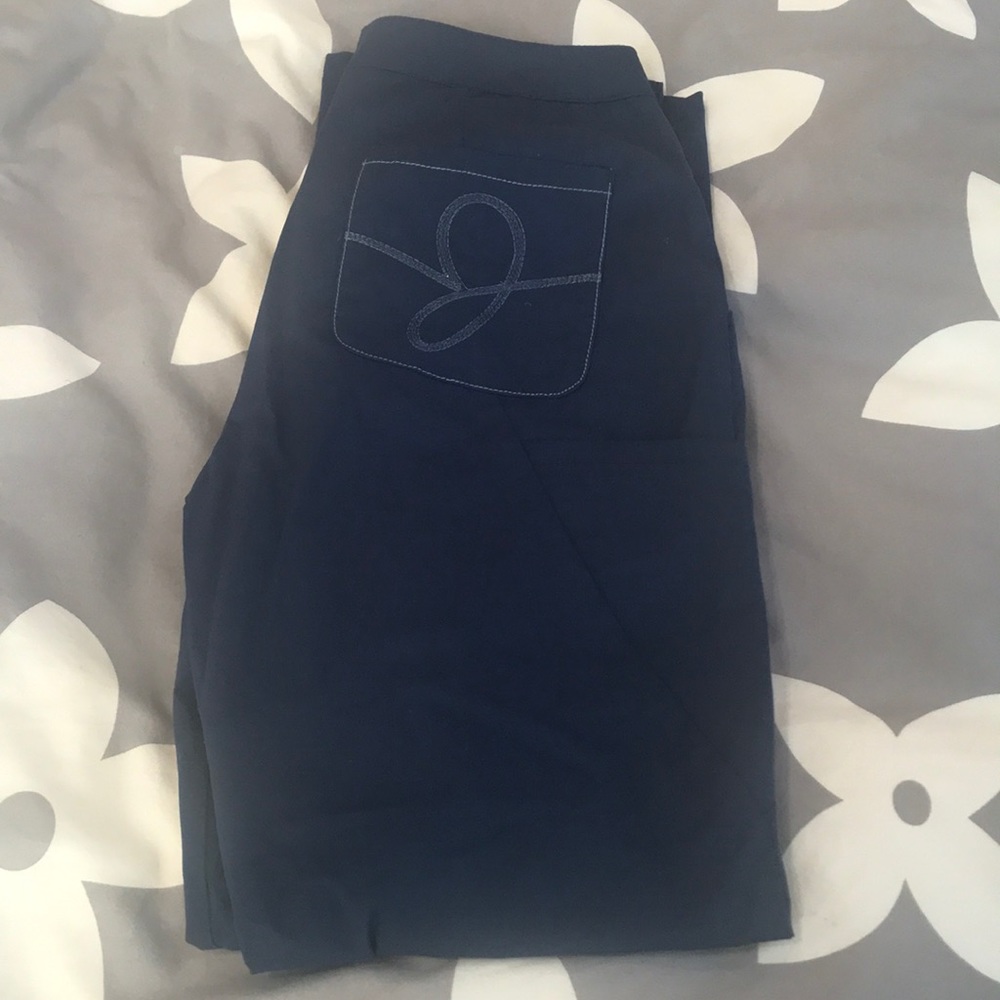 Jaanuu Navy Blue Scrub Pants